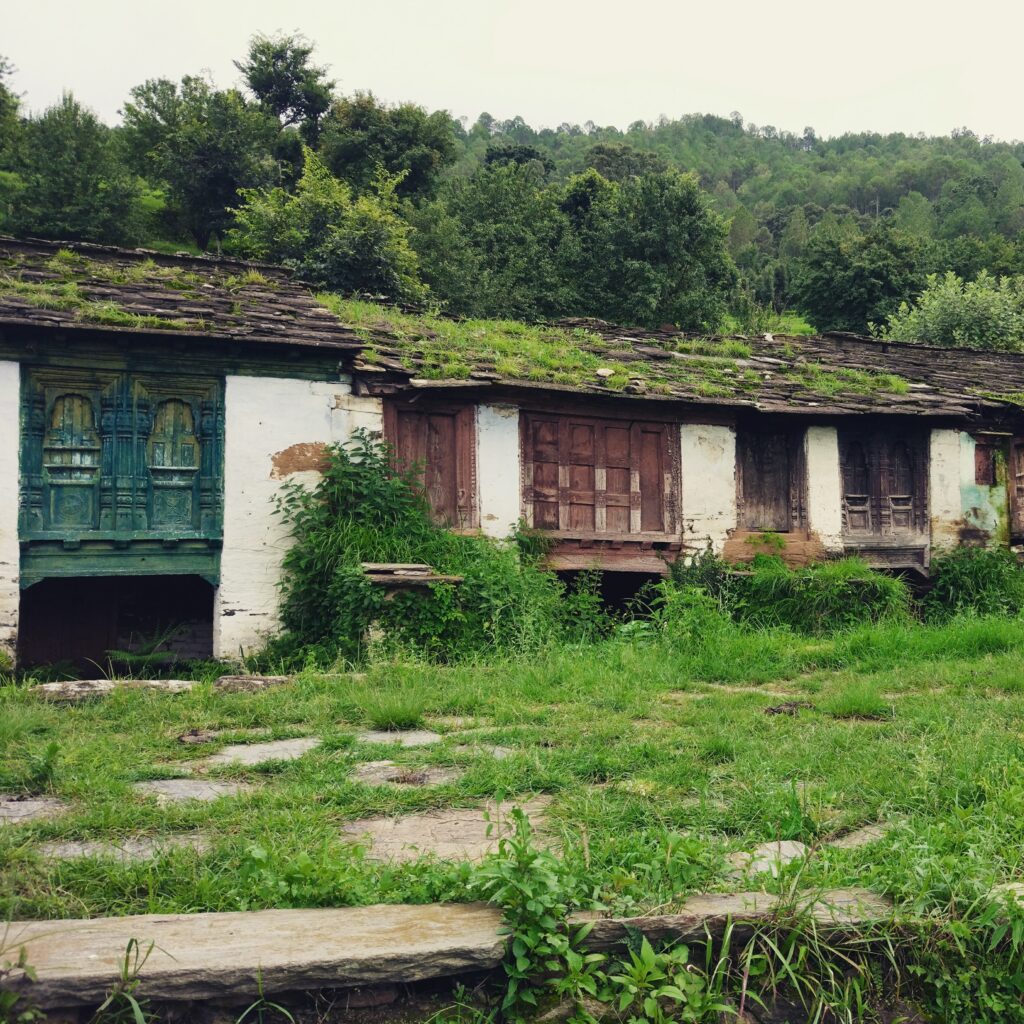 A Bakhli or Kumaoni row house