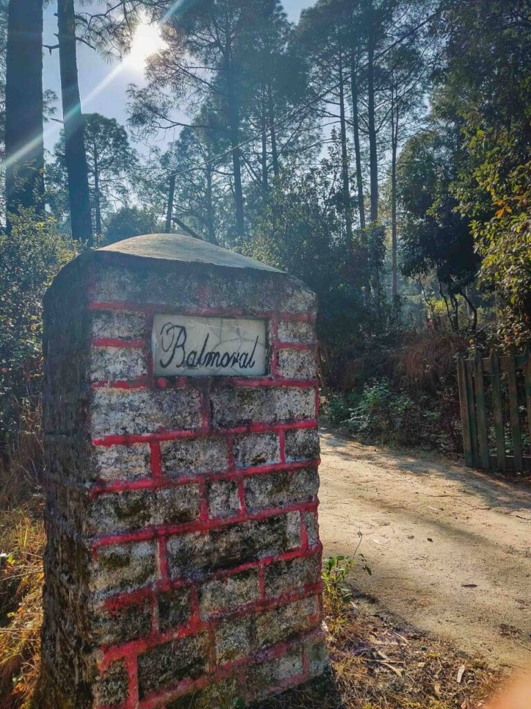 The old grant bungalows of Ranikhet - an hour from Shitla Khet