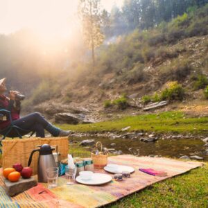 A picnic lunch by the stream - Image 3